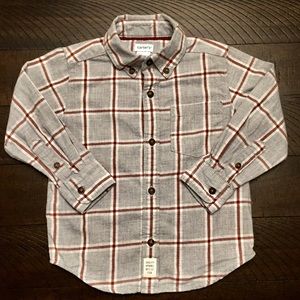 Carter’s Flannel Button Down Shirt